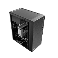Antec ST10M TG M-ATX Mini Tower Case – Tempered Glass | Compact Desktop PC Cabinet