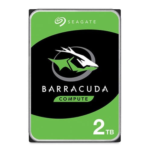 Seagate Barracuda 2TB Internal HDD – 7200 RPM | 3.5 Inch SATA | 2-Year Warranty
