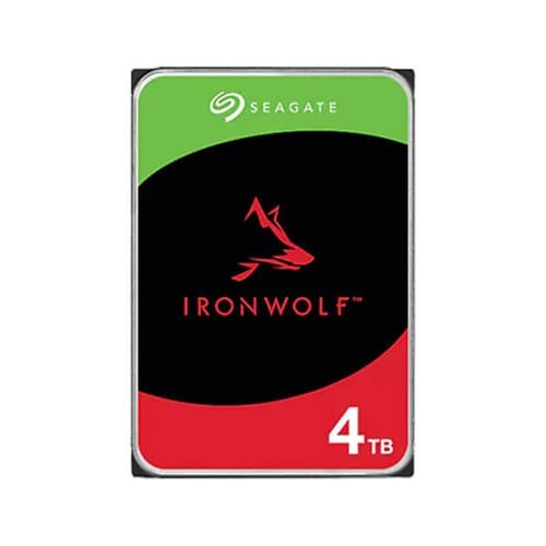 Seagate IronWolf 4TB NAS HDD – 5400 RPM | SATA 6Gb/s | Internal Drive | 3-Year Warranty