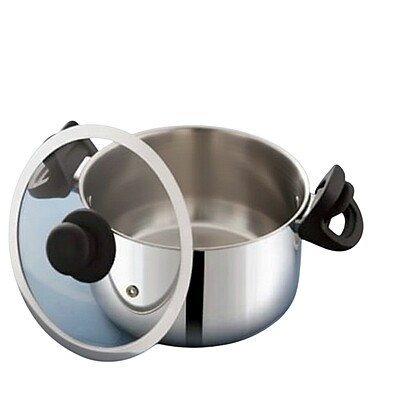 Sonu Stainless Steel Strainer Pot  | Multipurpose Pasta, Noodles & Vegetable Cooker