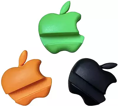 Apple Shape Desktop Mobile Holder - Multi-Angle Adjustable Phone Stand for Smartphones, Tablets & iPads