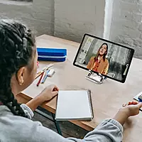 Portronics Modesk 100 – A portable, adjustable mobile and tablet stand. Lightweight, foldable, perfect for hands-free viewing anywhere.