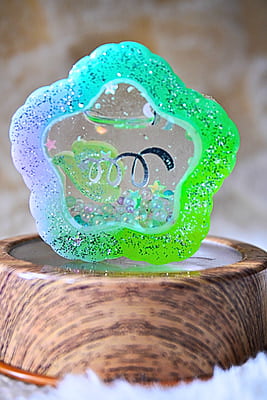 STAR TYPE 2 SHAKER KEYCHAIN