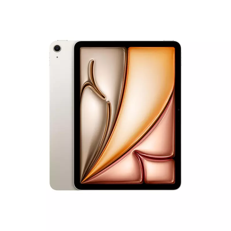 Apple 2024 iPad Air (M2) 256 GB ROM 11.0 Inch with Wi-Fi Only (Starlight) | MUWJ3HN/A