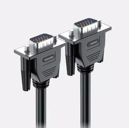 HAMMOK STORM 15M VGA Cable – Full HD Video Cable for Clear & Stable Display