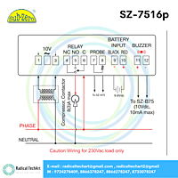 Sub-Zero SZ-7516-P Single Set Point Digital Temperature Controller