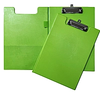 Pack of 10 Janrax A4 Assorted Coloured Foldover Clipboards