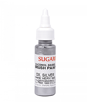 STN Air Brush Color (Universal) White Silver 30ml