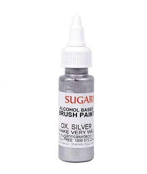 STN Air Brush Color (Universal) White Silver 30ml