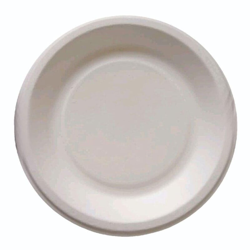 KT SUGAR PULP PLATES 7"inch