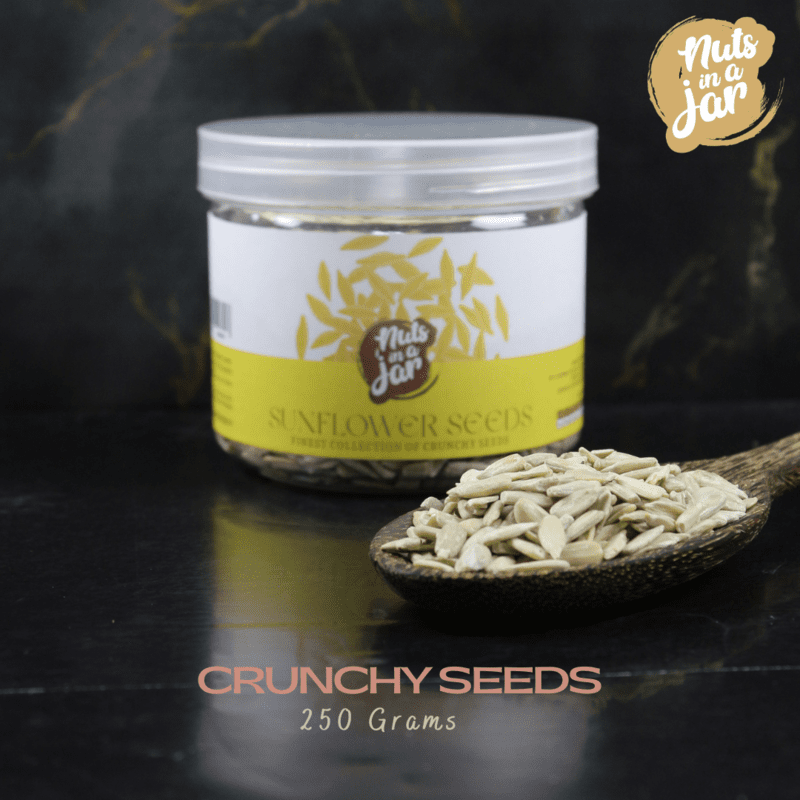Nuts in a Jar Crunchy Seeds Sunflower 250 Grams Nuts in a Jar Crunchy Seeds Sunflower 250 Grams