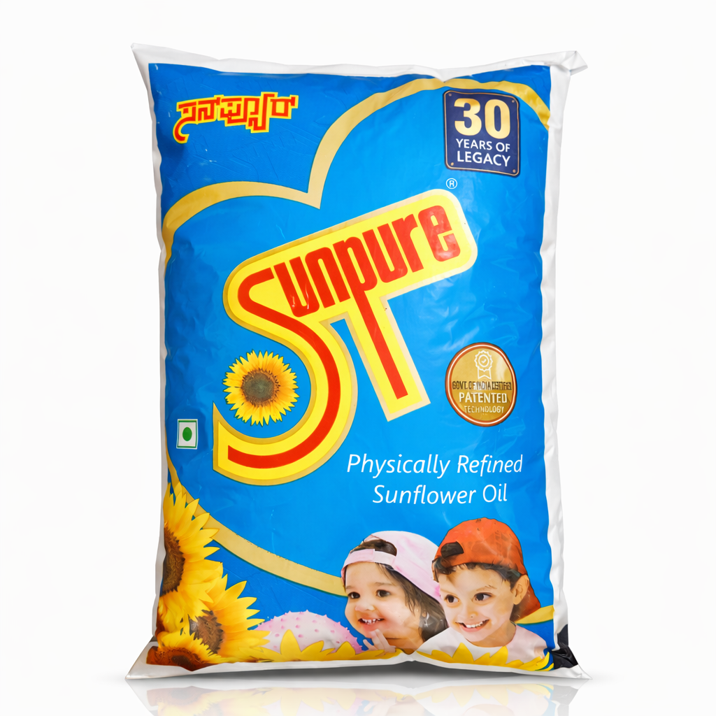 Sunpure Refined Sunflower Oil(1L)