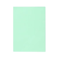 Pack of 8 A5 Plain Green Dyslexia Overlay Reading Sheets â€“ PET Material, Rounded Corners