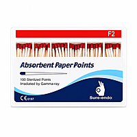 Sure Endo Universal Paper Points F3 Pack of 100