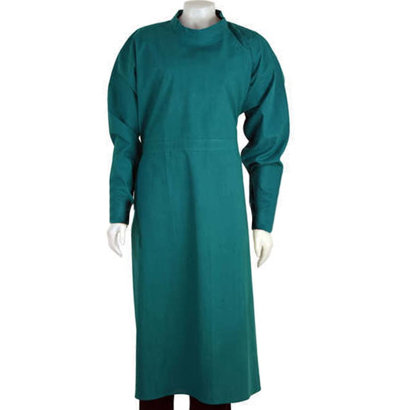 Green Surgical Gown – Washable & Autoclavable Reusable