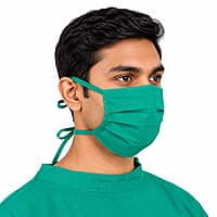 Surgical Green Cloth Mask Tie – Reusable Washable Medical Mask