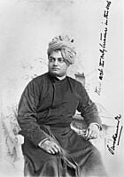 Swami Vivekananda, Chicago, September 1893 - Photo Swami Vivekananda, Chicago, September 1893 - Photo