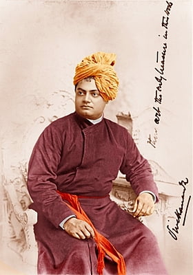 Swami Vivekananda, Chicago, September 1893 - Photo