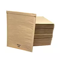 Bubble Lined Size 7/K Padded Brown Postal Envelope by Janrax