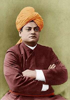 Swami Vivekananda, Chicago 1893 (or New York 1895) - Photo