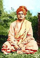 Swami Vivekananda, Colombo, January 1897 - Photo