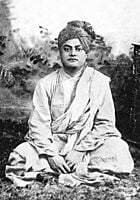 Swami Vivekananda, Colombo, January 1897 - Photo