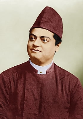 Swami Vivekananda, London, 1895 - Photo (4)