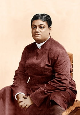 Swami Vivekananda, London, 1895 - Photo (6)