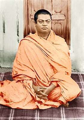 Swami Vivekananda, Calcutta, 1901 - Photo