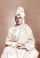 Swami Vivekananda in Meditation Posture