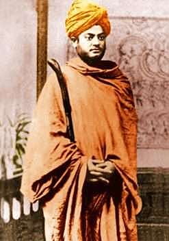 Swami Vivekananda possibly at Hyderabad, 1892 or early 1893 - Photo