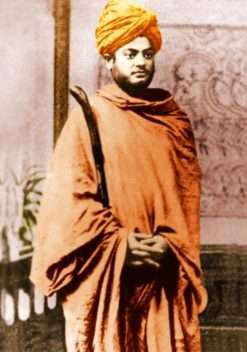 Swami Vivekananda possibly at Hyderabad, 1892 or early 1893 - Photo