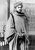 Swami Vivekananda possibly at Hyderabad, 1892 or early 1893 - Photo