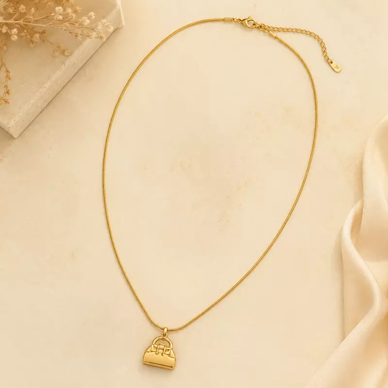 Aurelia Mini Handbag Pendant Necklace