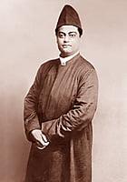 Swami Vivekananda, London, 1895 - Photo (3) Swami Vivekananda, London, 1895 - Photo (3)