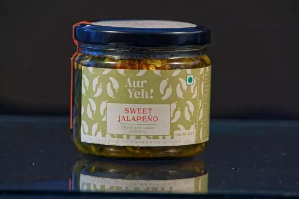 Sweet Jalapeno 150 Gms (Sugar) - Aur Yeh!