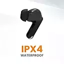 Just Corseca Swift Buds TWS Earbuds – Bluetooth Wireless | Quad Mic | Clear Calls | Black