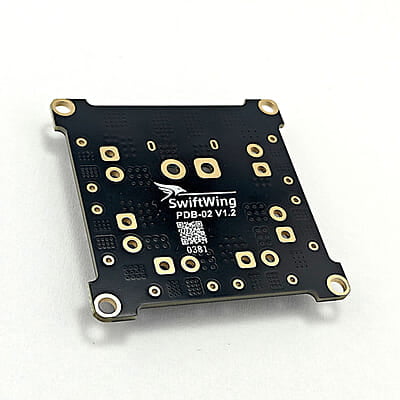 Compact 50x50mm bare PCB power distribution board for FPV racing and freestyle drones Compact 50x50mm bare PCB power distribution board for FPV racing and freestyle drones