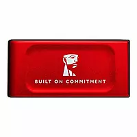 Kingston XS1000 2TB External SSD – USB 3.2 Gen 2 | Compact & Portable | Red