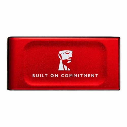 Kingston XS1000 2TB External SSD – USB 3.2 Gen 2 | Compact & Portable | Red