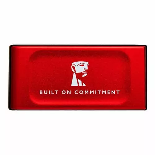Kingston XS1000 2TB External SSD – USB 3.2 Gen 2 | Compact & Portable | Red