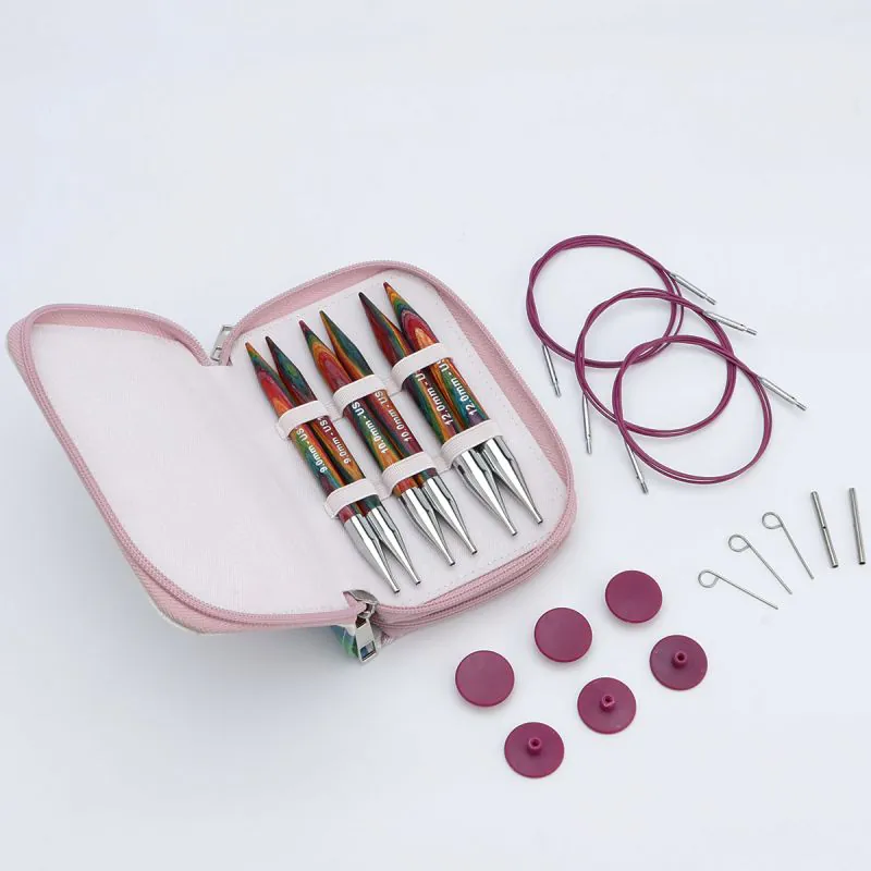 KnitPro Symfonie Chunky Interchangeable Needle Set 13cm/5"-20663 KnitPro Symfonie Chunky Interchangeable Needle Set 13cm/5"-20663