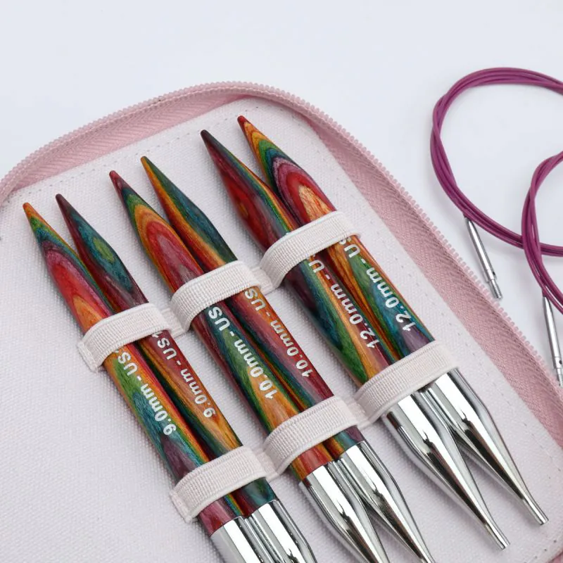 KnitPro Symfonie Chunky Interchangeable Needle Set 13cm/5"-20663 KnitPro Symfonie Chunky Interchangeable Needle Set 13cm/5"-20663