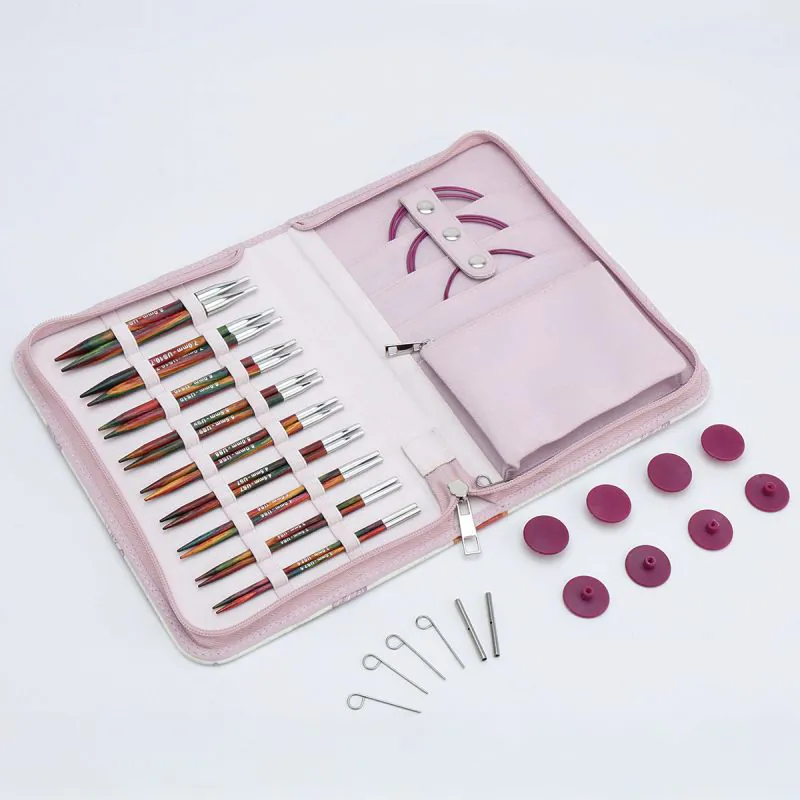 KnitPro Symfonie 2 Deluxe Normal Interchangeable Needle Sets 13cm/5"-55506 KnitPro Symfonie 2 Deluxe Normal Interchangeable Needle Sets 13cm/5"-55506