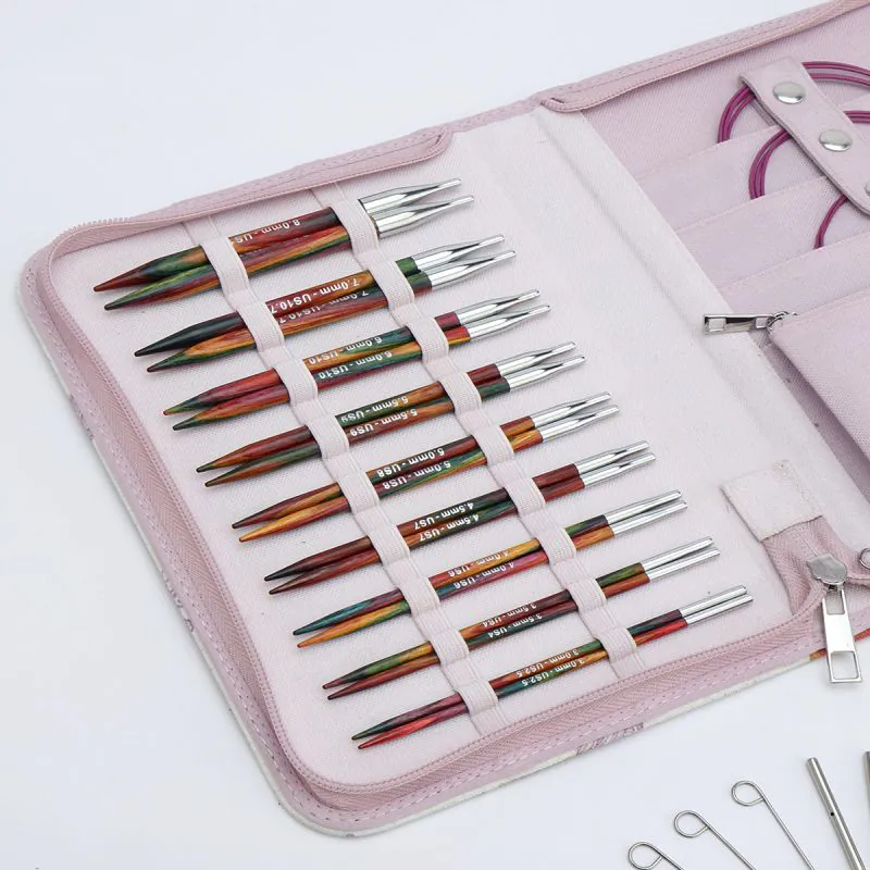 KnitPro Symfonie 2 Deluxe Normal Interchangeable Needle Sets 13cm/5"-55506 KnitPro Symfonie 2 Deluxe Normal Interchangeable Needle Sets 13cm/5"-55506