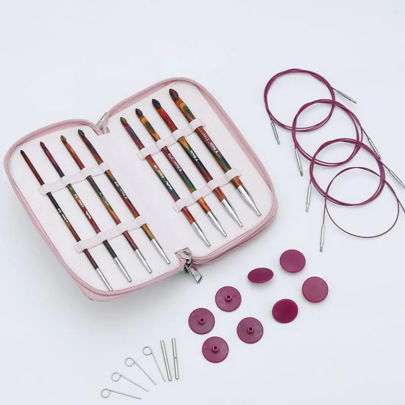 KnitPro Ginger Grande Tunisian Crochet hook Set- 150305