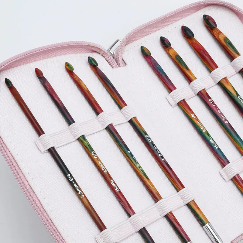 KnitPro Ginger Grande Tunisian Crochet hook Set- 150305