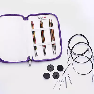 KnitPro Symfonie Starter Interchangeable Needle Set 13cm/5"-20660 KnitPro Symfonie Starter Interchangeable Needle Set 13cm/5"-20660