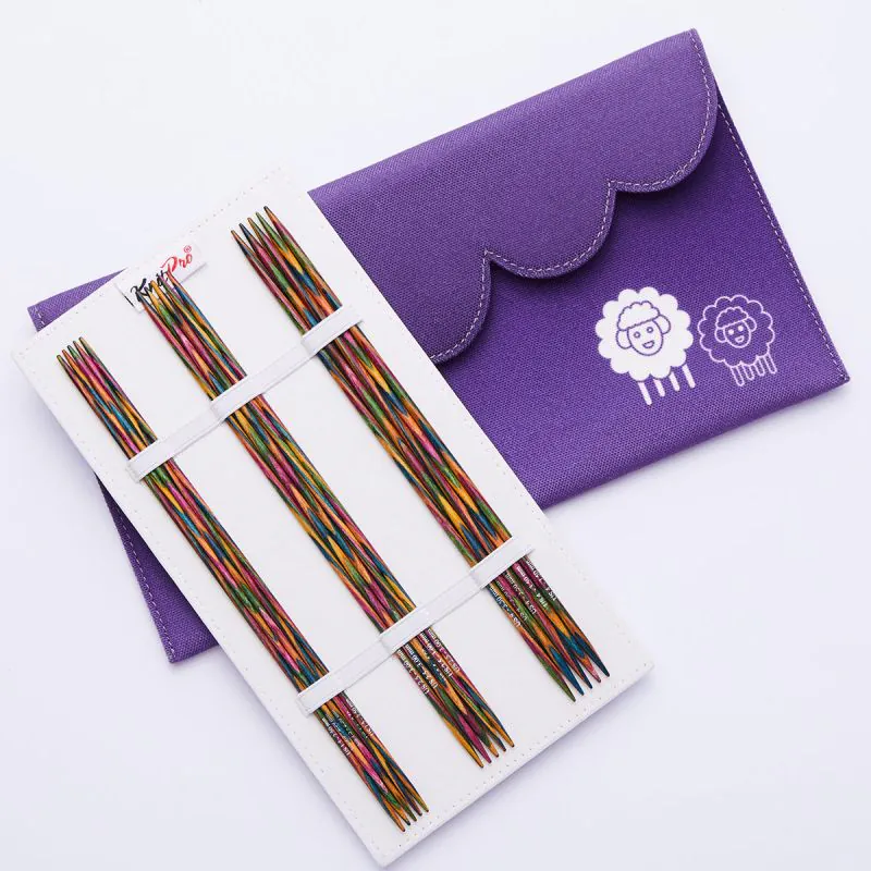 KnitPro Symfonie Double Pointed Needle Set 20cm/8"-20665 KnitPro Symfonie Double Pointed Needle Set 20cm/8"-20665