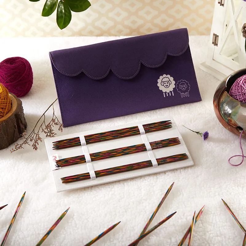 KnitPro Symfonie Double Pointed Needle Set 20cm/8"-20665 KnitPro Symfonie Double Pointed Needle Set 20cm/8"-20665